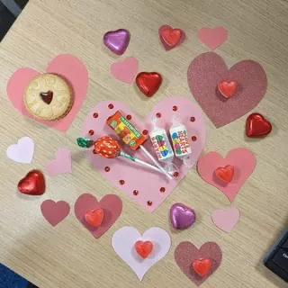 Loveheart sweets